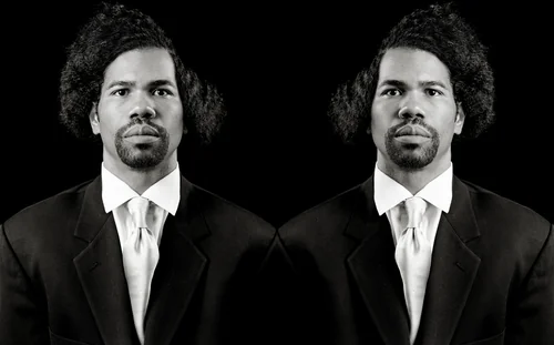 The New Negro Escapist Social and Athletic Club (Emmett) by Rashid Johnson, photograph, 2008