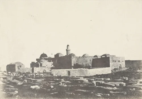 Mount Sion, Jerusalem by Auguste Salzmann, photograph, 1854