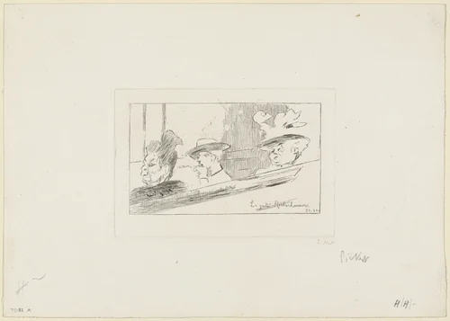 La Gaité Rochchouart by Walter Richard Sickert, print, 1920