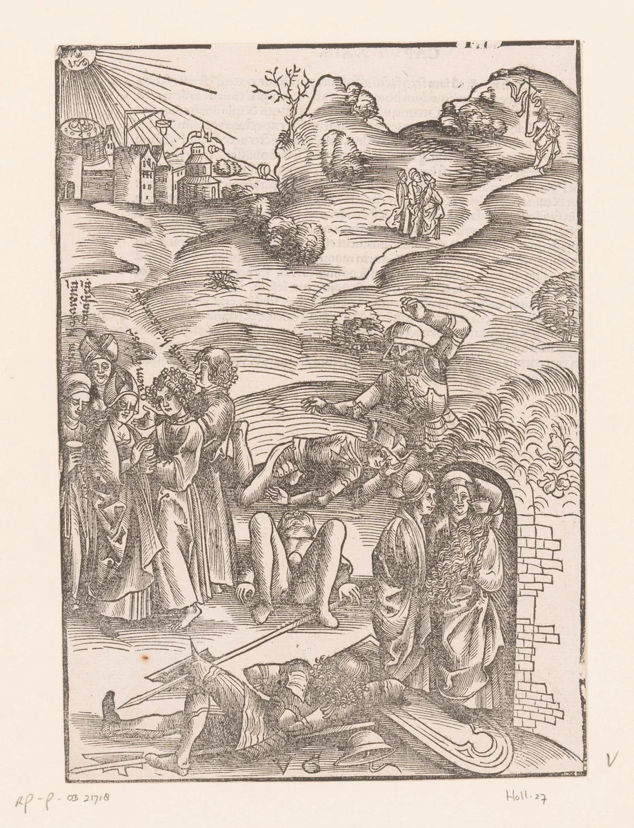 Lege graf van Christus by anonymous, print, 1506