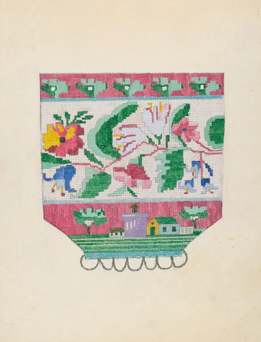 Purse by Mabel Ritter, index of american design, 1937