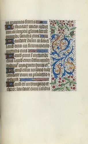 Book of Hours (Use of Rouen): fol. 143r by Master of the Geneva Latini, book, 1465-1475