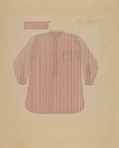 Shirt by Virginia Berge, index of american design, 1937