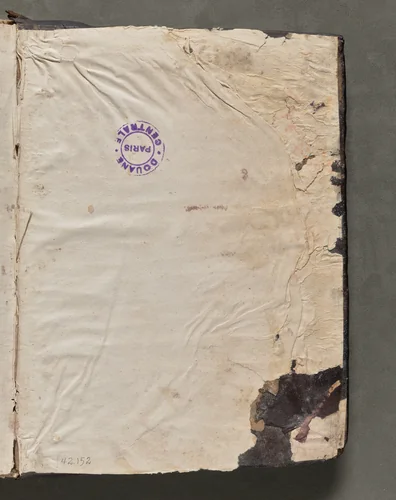 Text, folio 429 (recto), from a Gospel Book with Commentaries by Unknown, book, 1000-1100