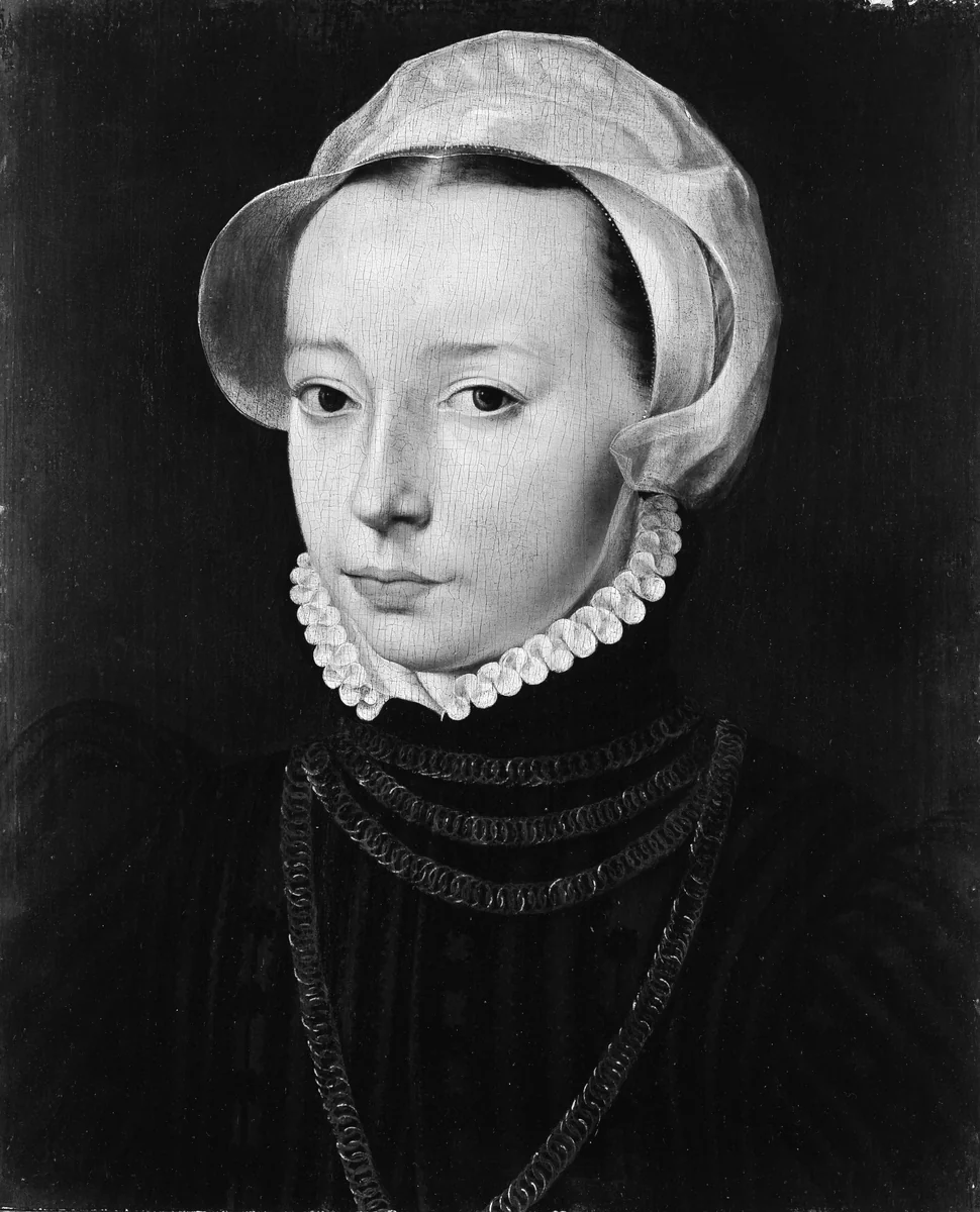 Portrait of a Young Woman by Pieter Jansz Pourbus, painting, 1544-1584