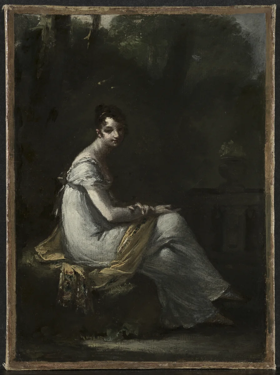 Mme. Dufresne by Pierre-Paul Prud'hon, painting, 1811-1821