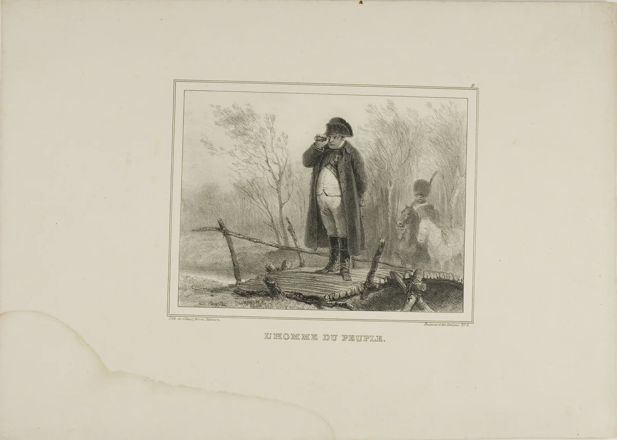Man of the People by Denis Auguste Marie Raffet, print, 1836