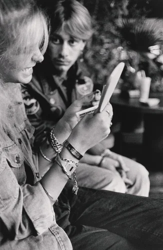 Echo Before Her Date by Jim Goldberg, photograph, 1988