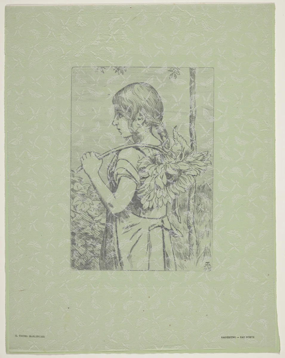 Das Mappenwerk der Insel by Hans Thoma, portfolio, 1897