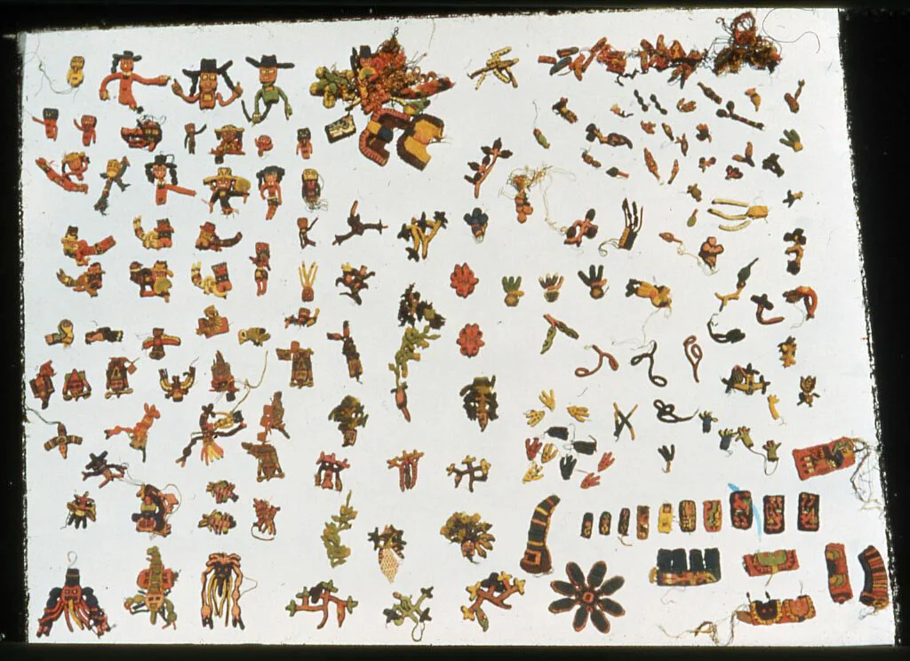 Fragments by Nazca Peru, textile, -100-200