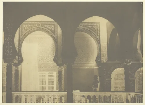 Palace Algeria by Gustave de Beaucorps, photograph, 1859