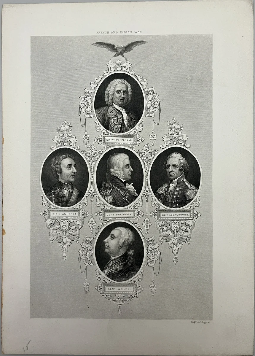 French and Indian War by John Rogers, other, 1800-1899