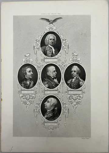 French and Indian War by John Rogers, other, 1800-1899