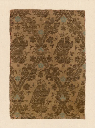 Fragment by Italy, textile, 1350-1400