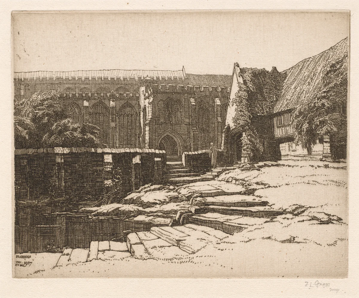Sellenger by Frederick Landseer Maur Griggs, print, 1917