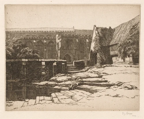 Sellenger by Frederick Landseer Maur Griggs, print, 1917