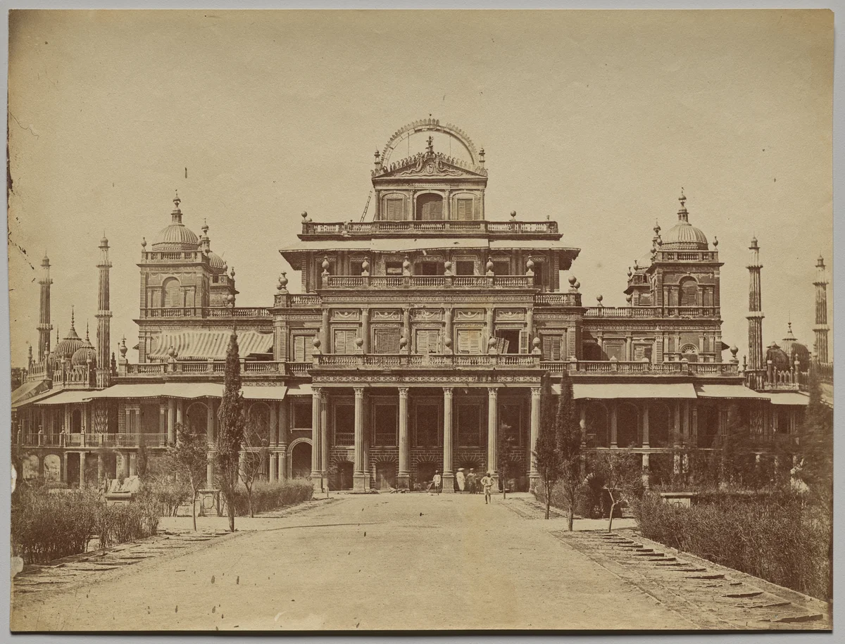 King's Palace by Felice A. Beato, photograph, 1858
