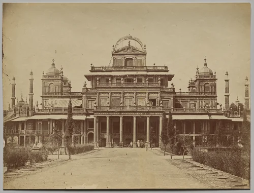 King's Palace by Felice A. Beato, photograph, 1858