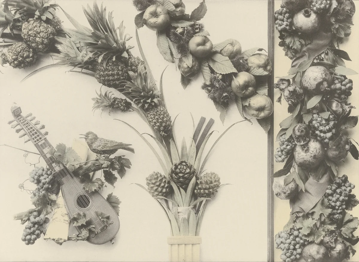 Page from Festons und Dekorative Gruppen by Unidentified Photographer, photograph, 1893