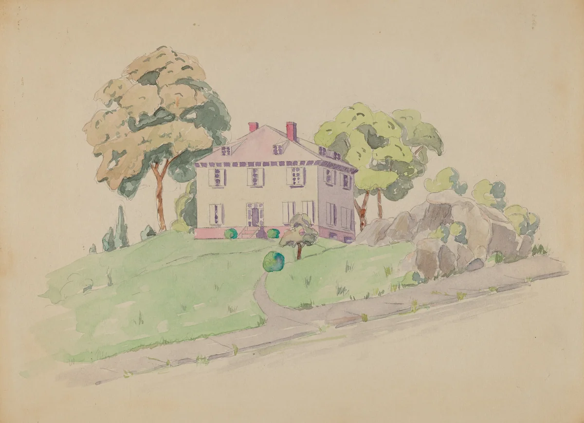 Lenrert Estate by Gladys Cook, index of american design, 1936