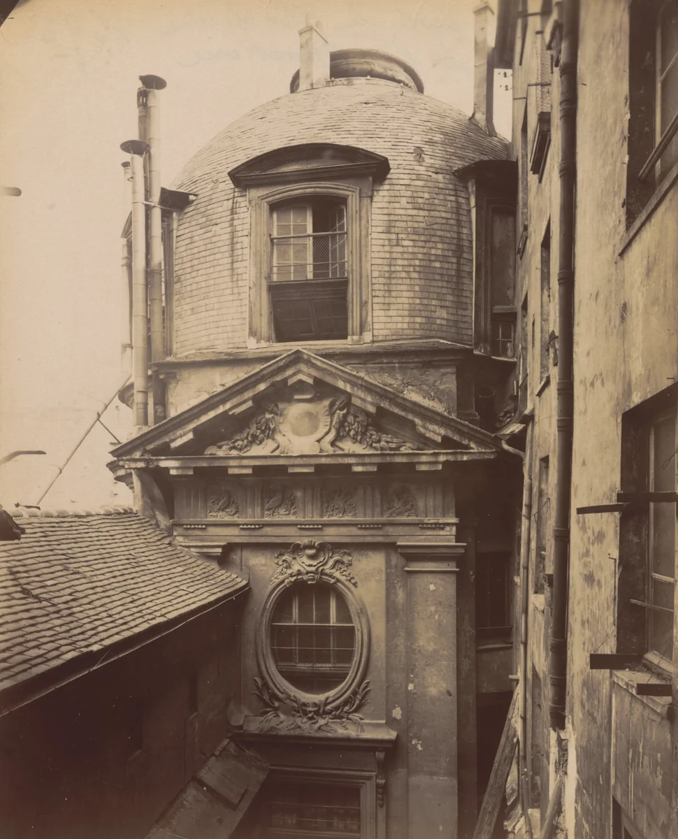 Ancienne école de Médecine. Rue de la Bûcherie by Eugène Atget, photograph, 1899