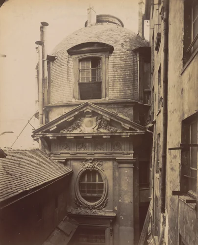 Ancienne école de Médecine. Rue de la Bûcherie by Eugène Atget, photograph, 1899