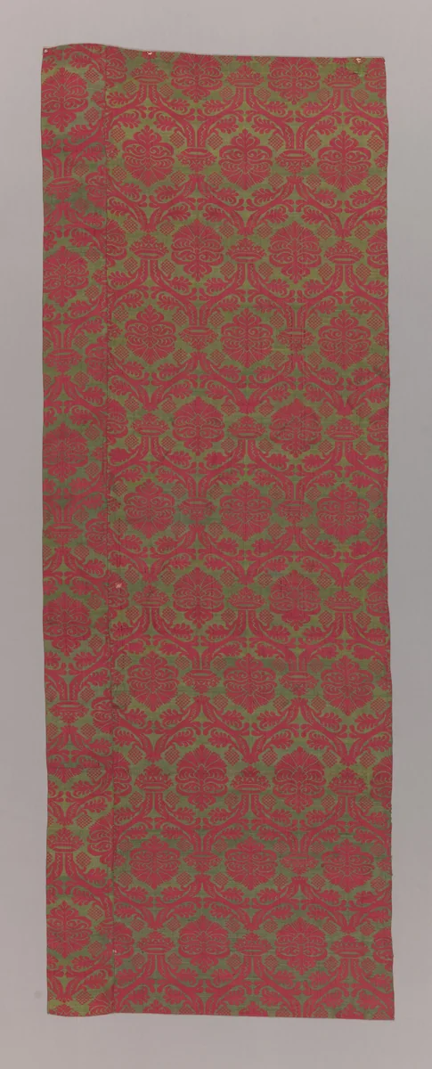 Length of Woven Silk by Italy, textile, 1575-1625
