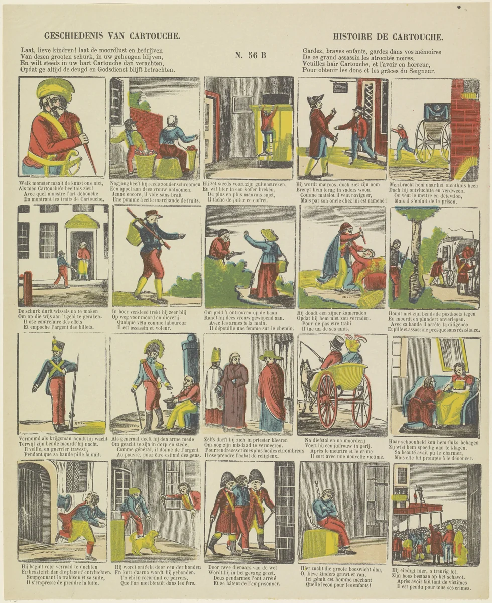 Geschiedenis van cartouche / Histoire de cartouche by Brepols & Dierckx zoon, print, 1833-1911