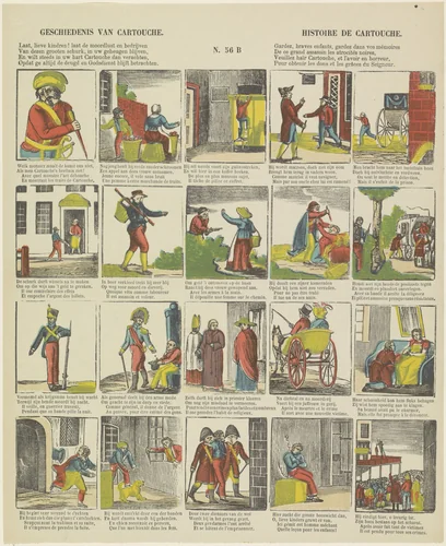 Geschiedenis van cartouche / Histoire de cartouche by Brepols & Dierckx zoon, print, 1833-1911