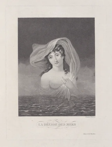 La Déesse des Mers by Louis Philibert Debucourt, print, 1775-1832