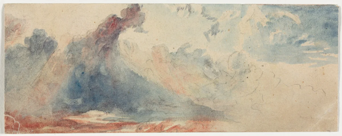 Cloud Study by anonymous, drawing, 1800-1899
