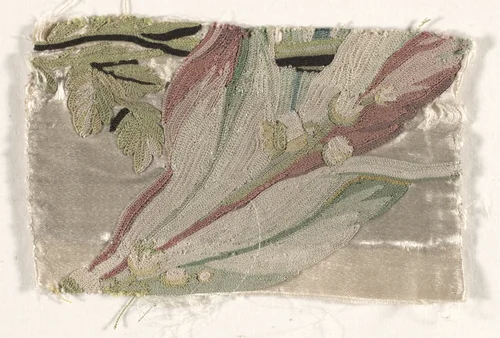 Coverlet Fragment by Philippe de Lasalle, textile, 1755-1775