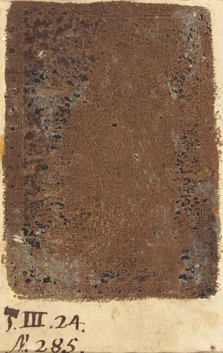 Madonna and Child by German 15th Century, print, 1480