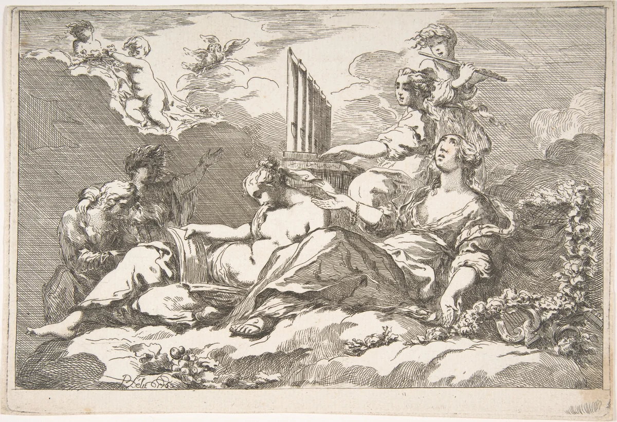 The Harmony of Nature by Pierre Lélu, print, 1762