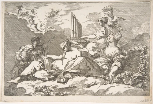 The Harmony of Nature by Pierre Lélu, print, 1762