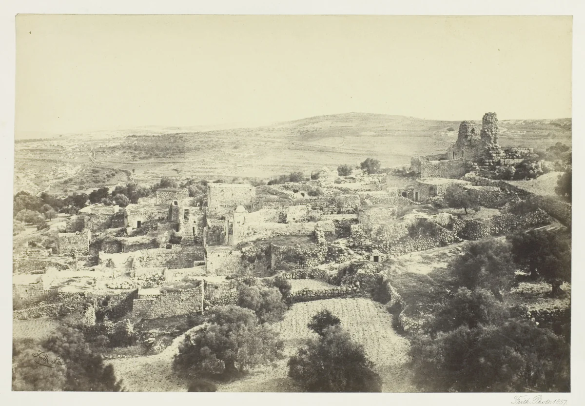 Bethany by Francis Frith, photograph, 1857