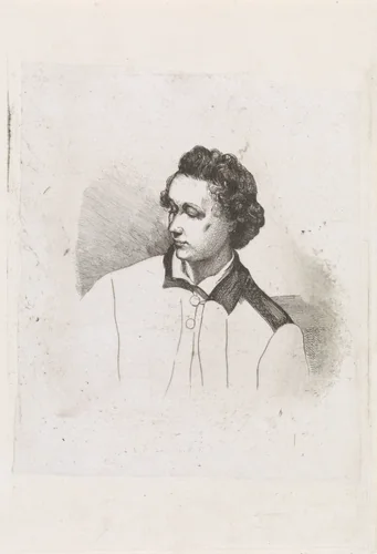 Portret van Martinus Antonius Kuytenbrouwer by Johannes Christiaan d'Arnaud Gerkens, print, 1833-1891