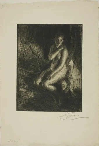 Berit by Anders Zorn, print, 1905