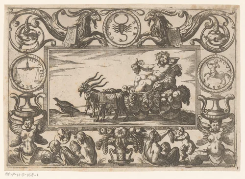 Herfst by Unknown, print, 1592