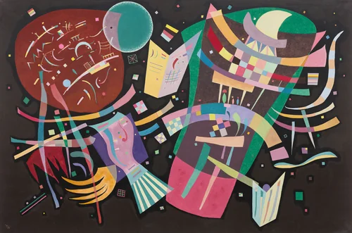 Komposition X by Wassily Kandinsky, painting, 1939