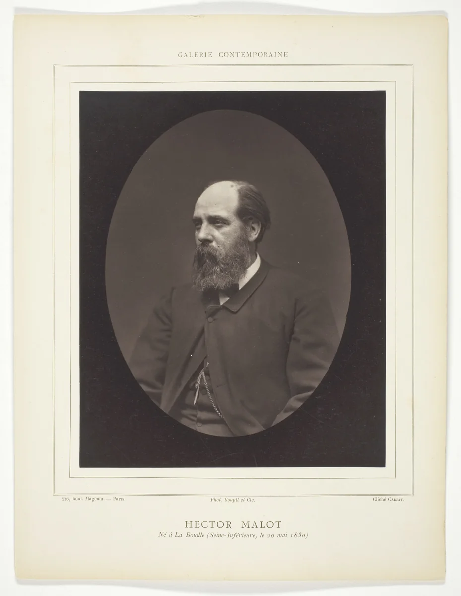 Hector Malot by Etienne Carjat, photograph, 1871-1879