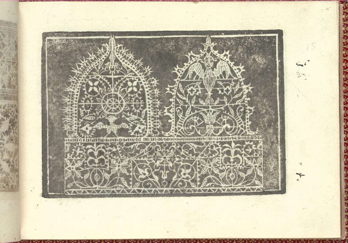 Corona delle Nobili et Virtuose Donne: Libro I-IV, page 15 (recto) by Cesare Vecellio, book, 1601