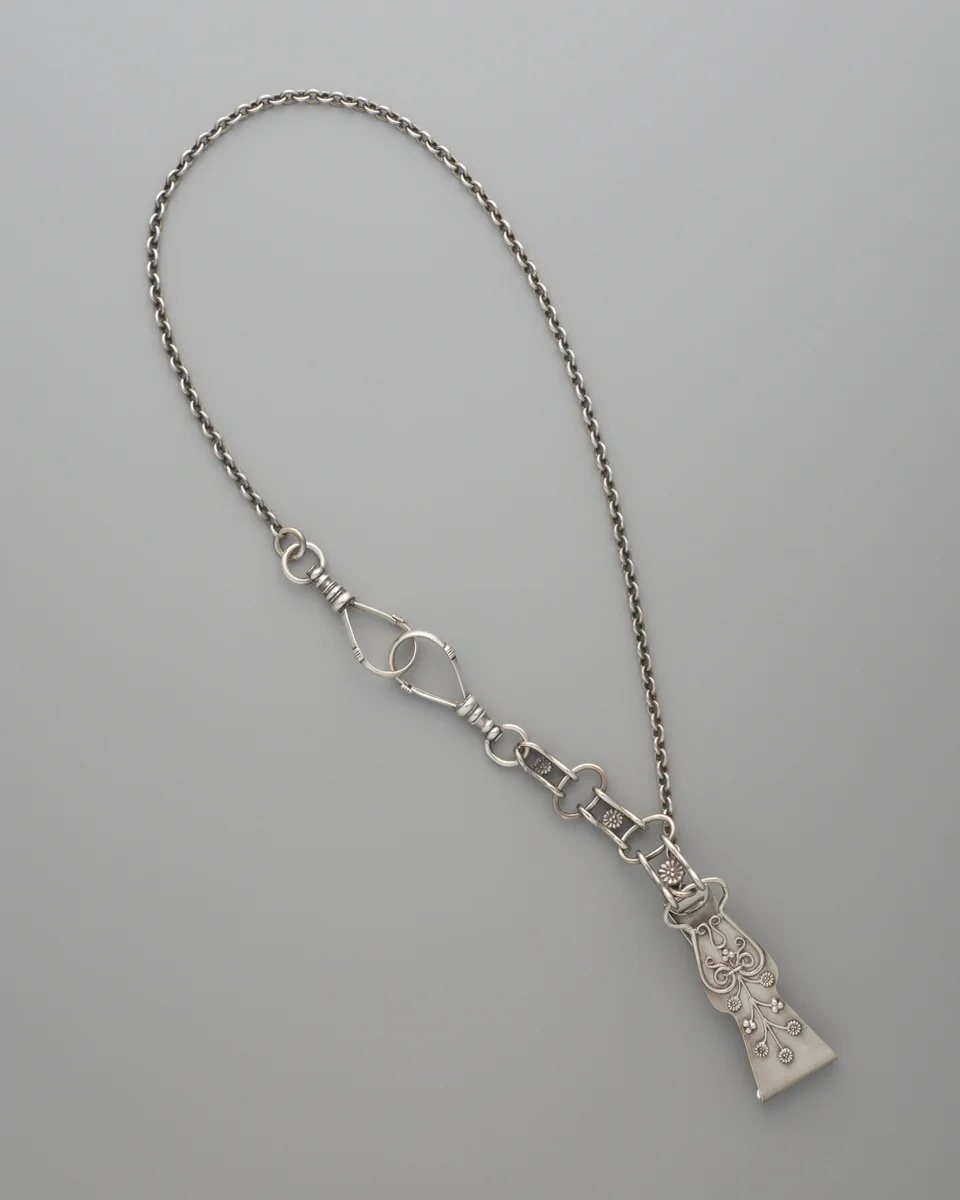 Chatelaine Hook and Chain by Tiffany and Company, other, 1870-1874