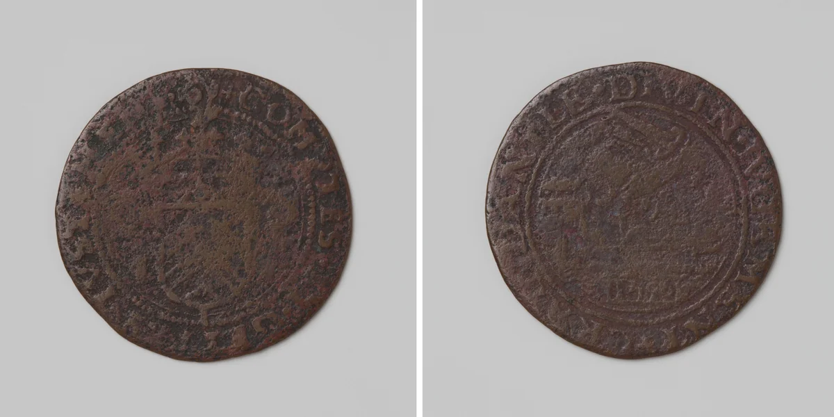 Graafschap Henegouwen by anonymous, metalwork, 1596