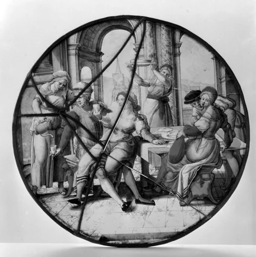 The Prodigal Son Feasting by Pieter Coecke van Aelst, other, 1535-1545