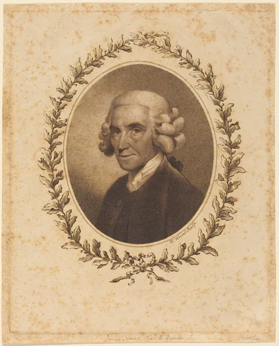 James Nares by William Ward, print, 1775-1785