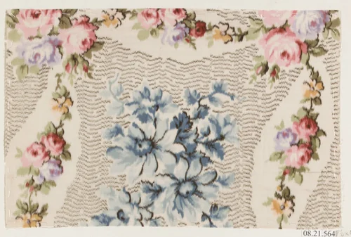 Textile sample by Unknown Designer, textile, 1900