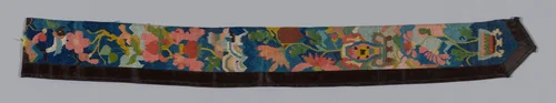 Band or Border (from Woman's Garment) by China, textile, 1875-1900
