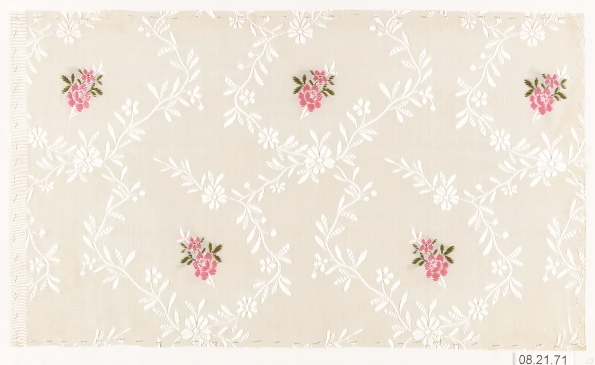 Textile sample by Unknown Designer, textile, 1900