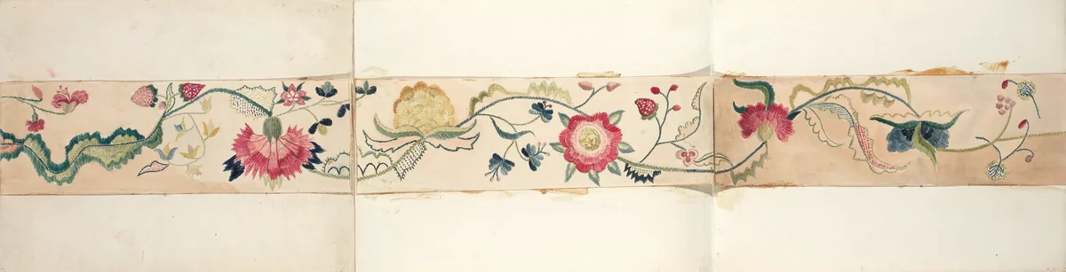 Crewel Embroidery by Ella Sterling, index of american design, 1936
